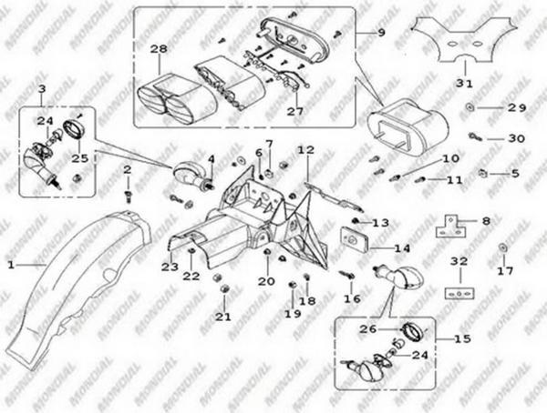 Mc150 Stop Bağlantı Braketi Orj - Image 1