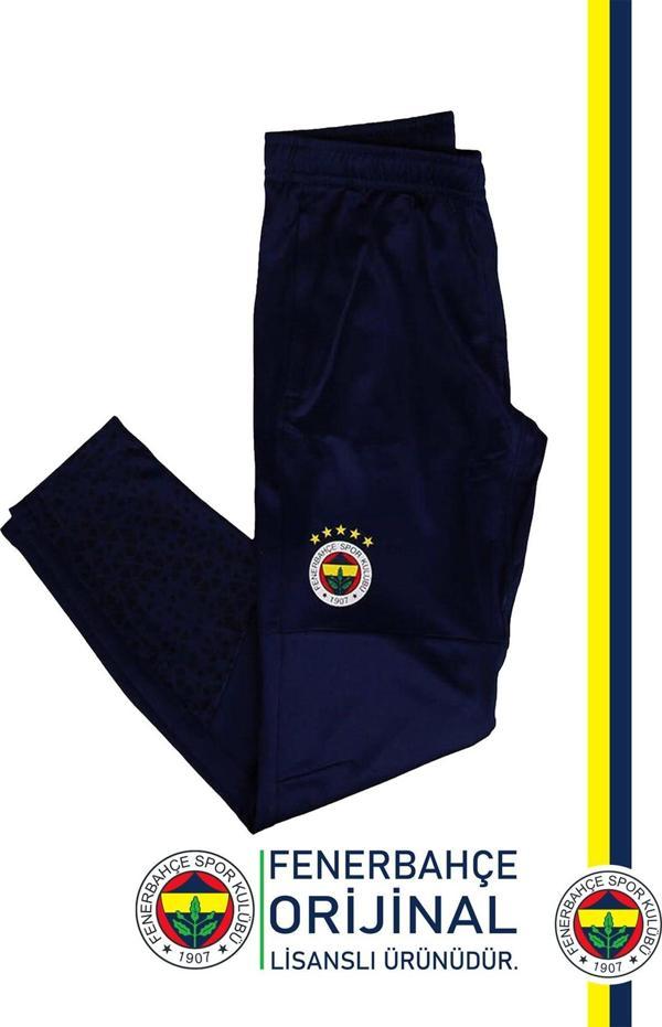 Fenerbahçe Orijinal Rashel Kumaş A Takım Çocuk Eşofman Altı Lacivert Tek Alt - Image 1