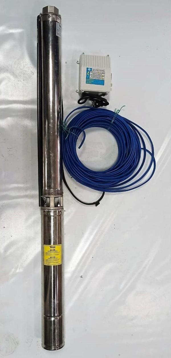 Impo Sk 404/18 Technoplast Başlıklı Derin Kuyu  2 Hp Monofaze Motorlu 20 mt Kablolu Panolu Dalgıç Pompa - Image 1