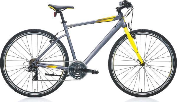 Carraro Sportive 321 V Fren 21 Vites 28 Jant Şehir Bisikleti Antrasit Sarı 40 Kadro - Image 1