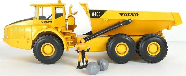Volvo Inşaat Araçlari Kamyon Sesli Işıklı ve Figürlü Hediyelik Oyuncak - Image 1