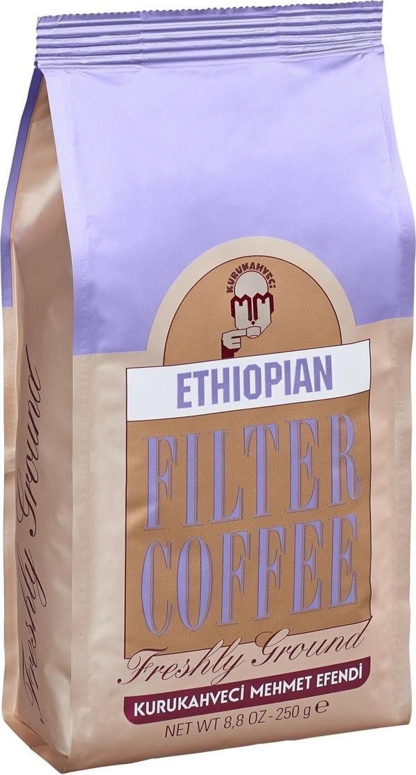 Kurukahveci Mehmet Efendi  Mehmet Efendi Ethiopian Filtre Kahve 250 Gr - Image 1