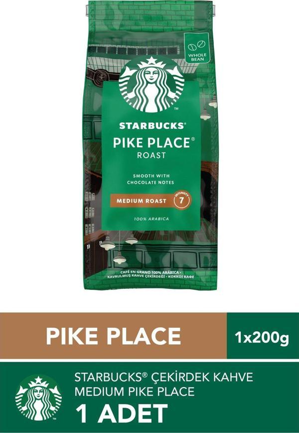 Starbucks Çekirdek Kahve Medium Roast Pike Place 200 Gram - Image 1
