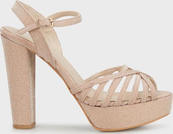 Lela Simli Platform Topuklu Bayan Ayakkabı 34718407023 ROSE - Image 1
