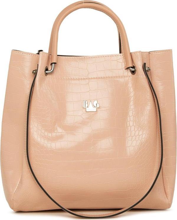 Bagmori Desenli Demir Tutmalı Büyük Çanta Pudra - Image 1