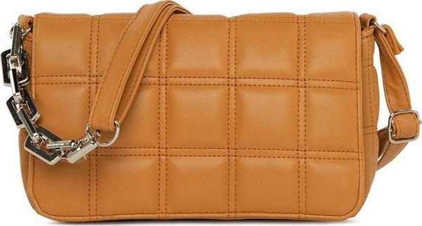 Bagmori Nakışlı Kapaklı Mini Çanta Camel - Image 1