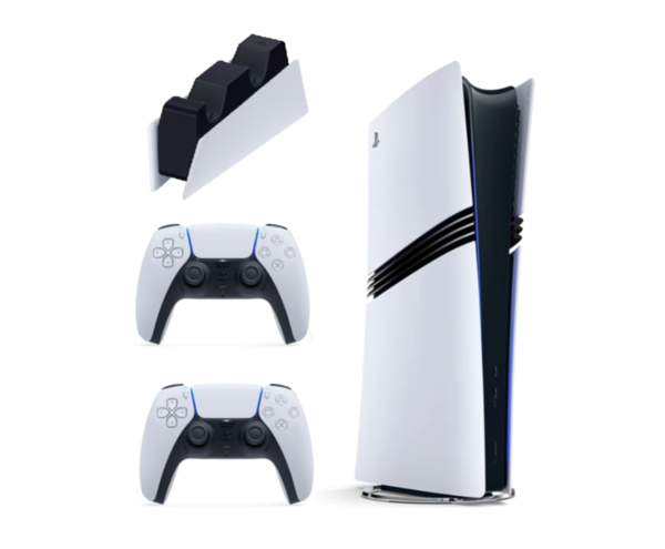 Sony Playstation 5 Pro 2 TB Digital Edition + Dualsense Kol + Şarj İstasyonu - Image 1