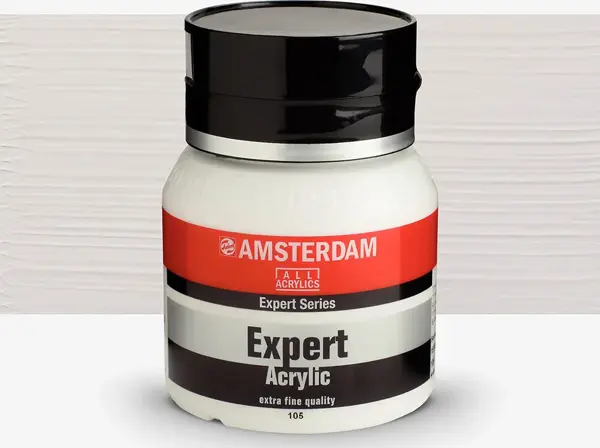 Amsterdam Expert Akrilik 400ml Titanium White / 105 - Image 1