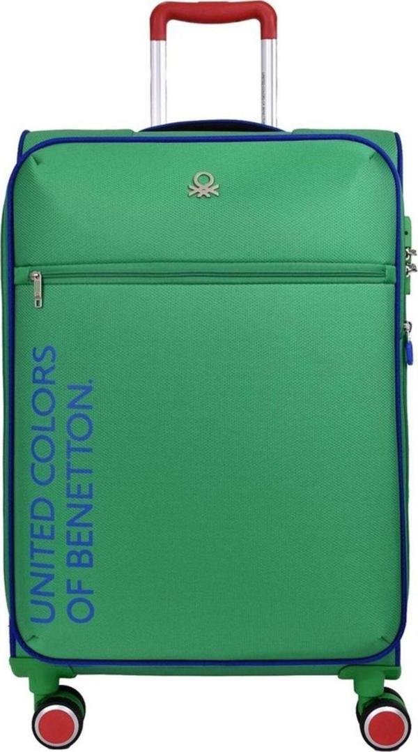 Benetton Yeşil Unisex Büyük Boy Valiz 14bnt2100-01 - Image 1