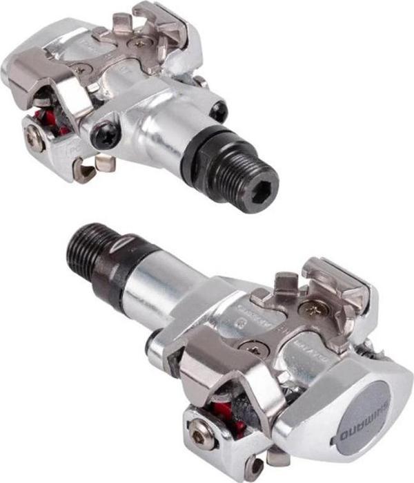 Shimano PD-M505 SPD Mtb Bisiklet Pedalı Gümüş - Image 1
