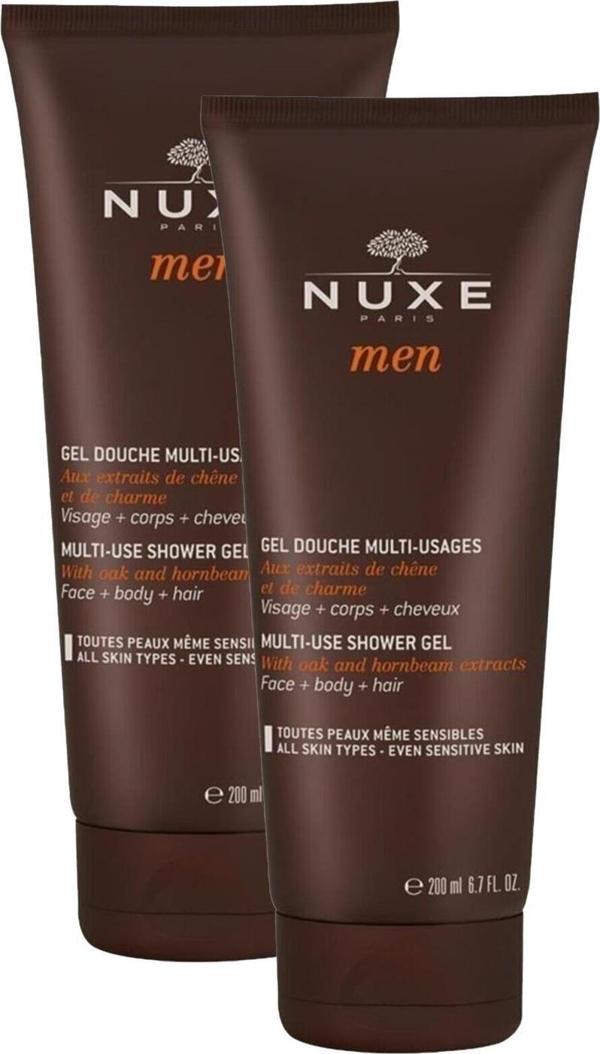 Nuxe Men Shower Gel 200 ml 2 Adet - Image 1
