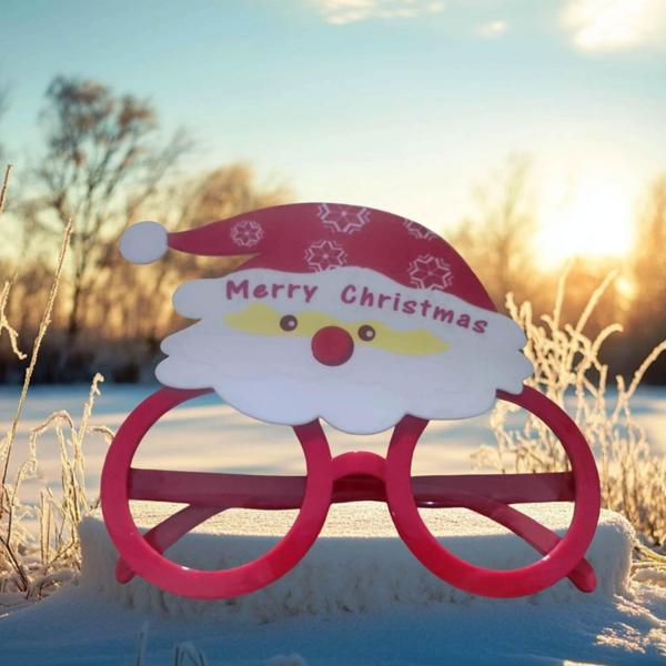 VIP KALİTE CHRİSTMAS PARTY GLASSES NOEL BABA PARTİ GÖZLÜĞÜ NOEL BABALI GÖZLÜK YILBAŞI PARTİ GÖZLÜĞÜ - Image 1