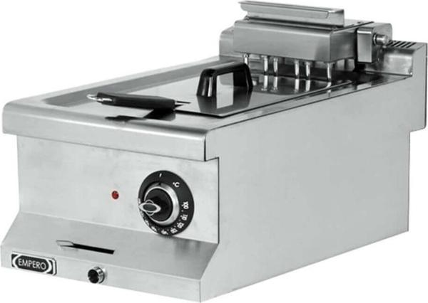 Empero EMP.6FE010 Elektrikli Fritöz-10 Litre Yağ Kapasiteli-Tahliyeli - Image 1