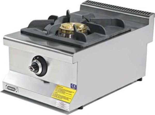 Empero EMP.6KG010-O 1 Brülörlü Gazlı Ocak-Büyük brülör - Doğalgazlı - Image 1