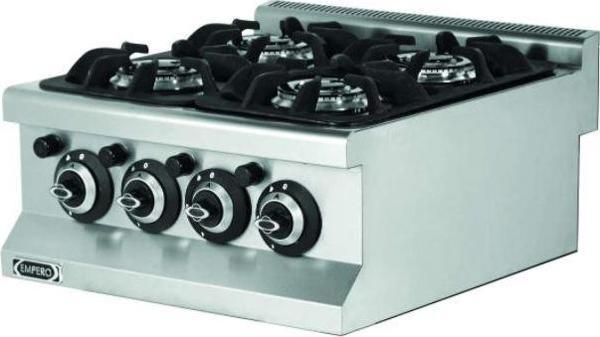 Empero EMP.6KG020 4 Brülörlü Gazlı Ocak - LPGli - Image 1