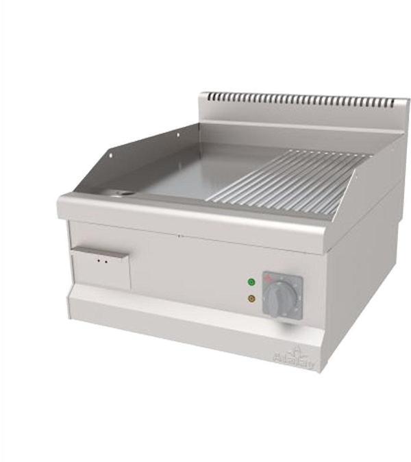Atalay AEI-673 ND CR Izgara Setüstü Yarı Oluklu Yarı Düz Krom 600x730x300 mm Elk. - Image 1