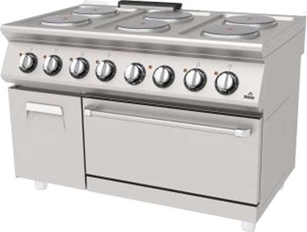 Atalay AEK-1273 D Kuzi·ne 6 Plate Dolapli 1200x730x850 mm Elk. - Image 1
