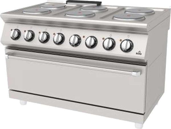 Atalay AEK-1273 Kuzi·ne 6 Plate 1200x730x850 mm Elk. - Image 1