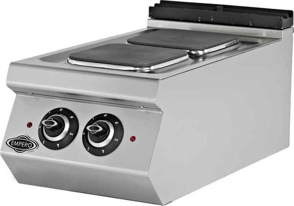 Empero EMP.PLS.7KE010 Elektrikli Ocak 2 Kare Pleytli - Image 1
