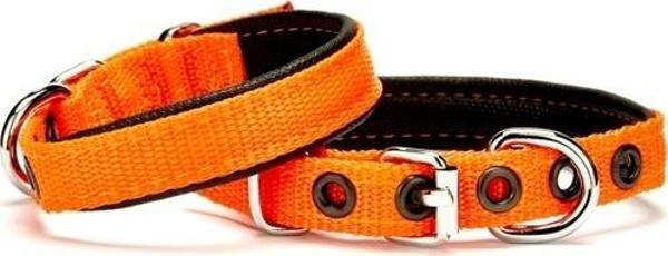 Doggie Softlu Köpek Boyun Tasması 1,5 cm x 35 cm Turuncu - Image 1