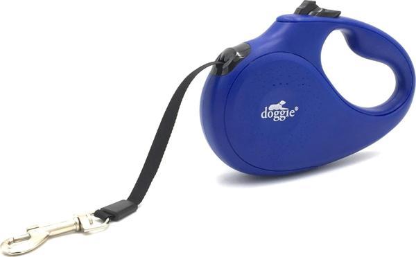 Doggie Master Seri Otomatik Makaralı Köpek Gezdirme 15 kg / 5 M Mavi - Image 1