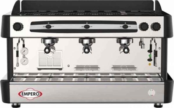 Empero EMP.CPC.3GB Espresso Kahve Mak. - 3 grup - yarı otomatik - siyah - Image 1