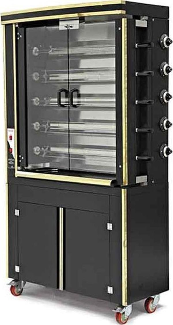 Empero EMP.PLS.5EE Plus Gold Piliç Kızartma Makinesi Elektrikli 30 Piliç Kapasiteli - Image 1