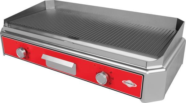 Empero EMP.SIE.021 Mini Setüstü Elektrikli Izgara Düz Pleyt Nervürlü - Image 1
