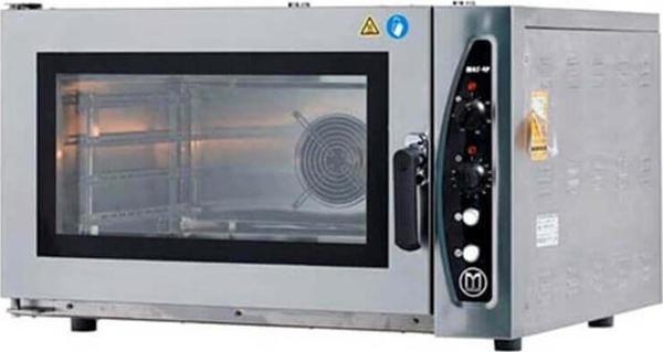 Maksan MKF-4P Konveksiyonel Buharlı Fırın - Manuel (4-40x60 tepsi kapasiteli) - yana açılır - Image 1