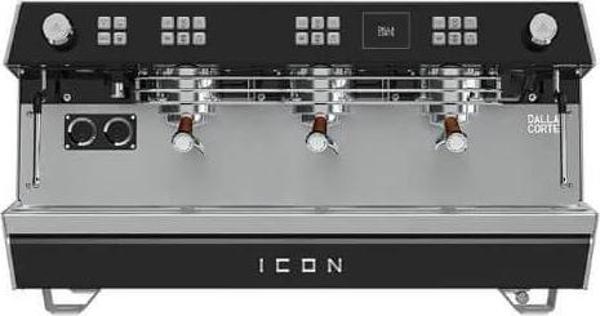 Dalla Corte ICON-3-BN ICON (3 Gruplu) Kahve Makinesi, Siyah-Ceviz - Image 1