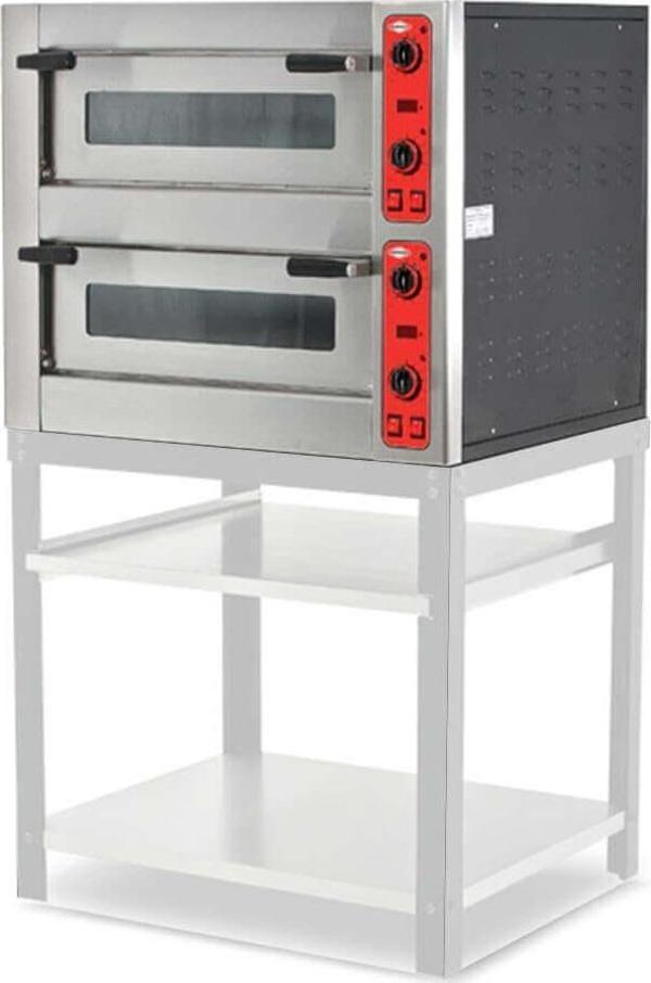 Empero EMP.9+9 Pizza Fırını - Çift Katlı - Elektrikli - (9+9) x 30 cm Pizza kapasiteli - Image 1