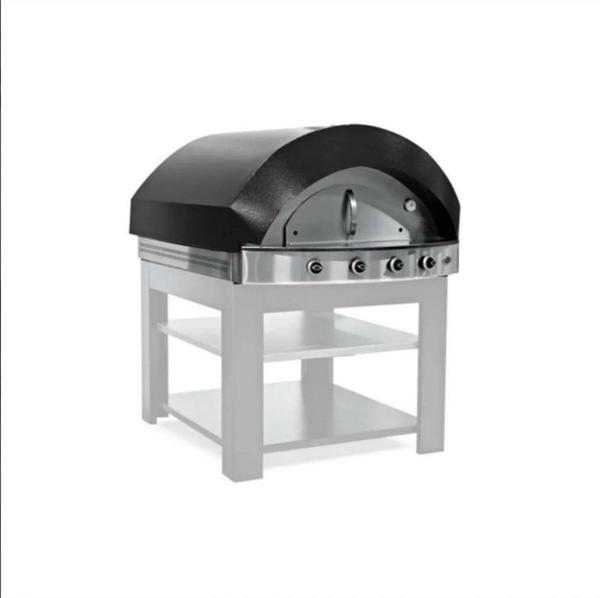 Empero PLF.PLS.D3-S-NG Gazlı Pizza & Pide Fırını - Siyah, Doğalgazlı - Image 1