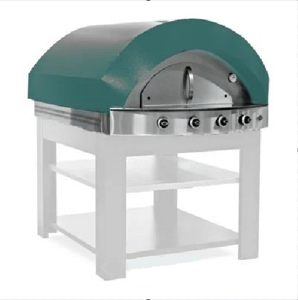 Empero PLF.PLS.D4-Y-NG Gazlı Pizza & Pide Fırını - Yeşil, Doğalgazlı - Image 1