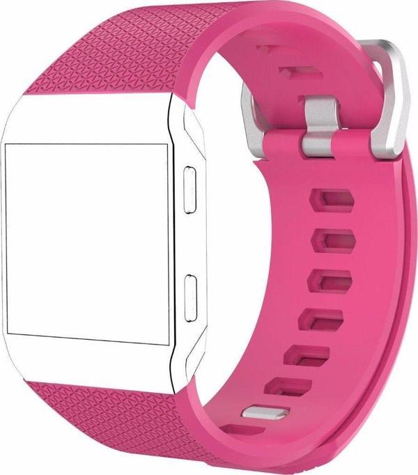 Fitbit Ionic Akıllı Bileklik Renkli Silikon TME Kordon Kayış - Image 1