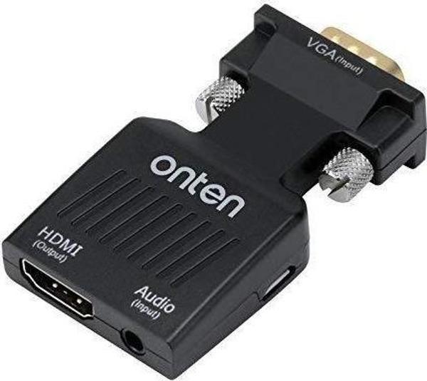 Onten OTN-7557 1080P Hdmi to Vga Ses Çıkışlı Dönüştürücü Kablo - Image 1