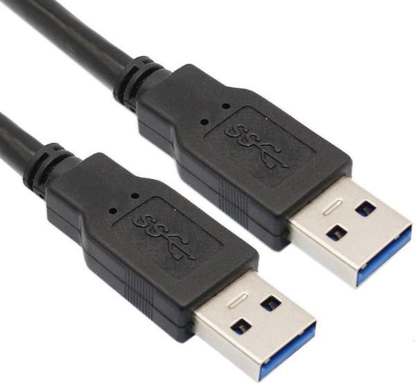30 cm 2 ucu usb 3.0 2 ucu Erkek Kablo Hızlı Veri Aktarımı - Image 1