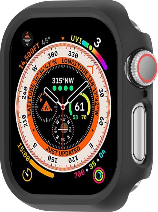 Apple Watch 10. Nesil 46mm Uyumlu Rubber Sert Plastik Koruma Kasa Kılıfı - Image 1