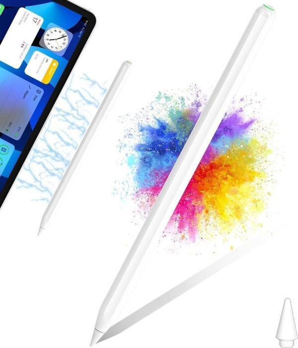 iPad Air 4 5 Pro 11 12.9 Mini 6 Uyumlu Kablosuz Şarj Palm Rejection Stylus Kalem - Image 1