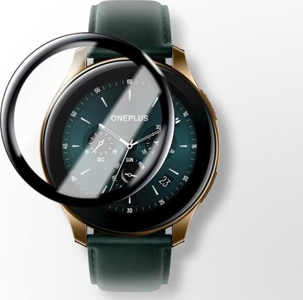One Plus Watch 3D Cam Full Ekran Koruyucu - Image 1