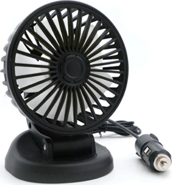 Araç Araba Otomobil Mini Vantilatör Fan Pervane Soğutucu 12V FAN20 - Image 1