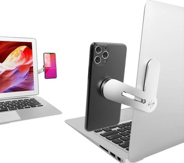 Ayarlanabilir Pc Bilgisayar Monitör Telefon Tutucu Stand M17 - Image 1