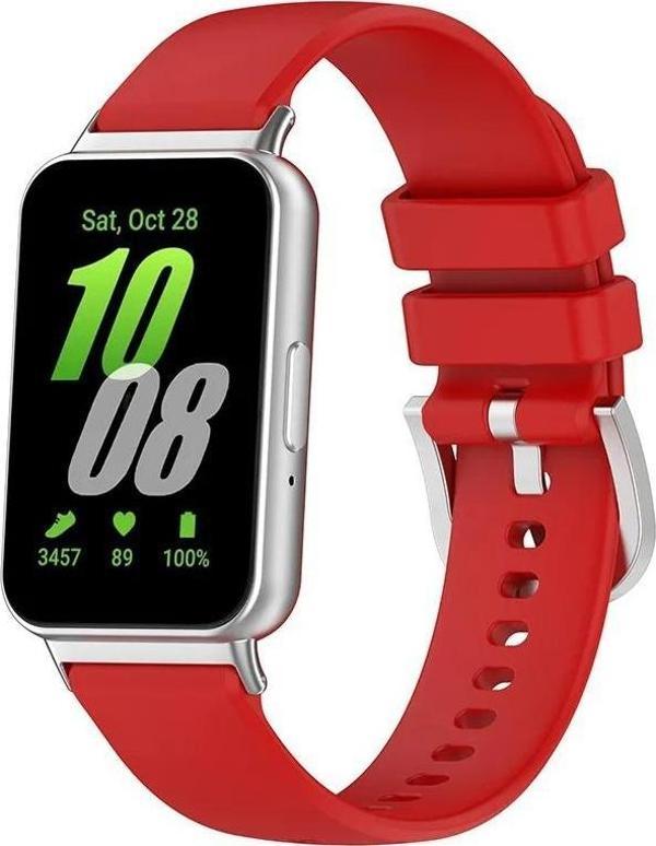 Samsung Galaxy Fit 3 R390 Uyumlu Silikon Kordon Kayış - Image 1