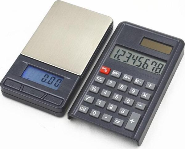 Dijital Hassas Hesap Makinelı Cep Terazisi Tartı 500GR/0,01gr - Image 1