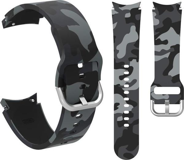 Samsung Galaxy Watch 4 5 6 7 Pro 40 42 43 44 46 47mm Uyumlu Kamuflaj Kordon - Image 1