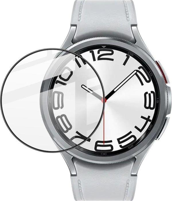 Samsung Galaxy Watch 6 Classic 47mm 3D Hd Full Ekran Koruyucu - Image 1