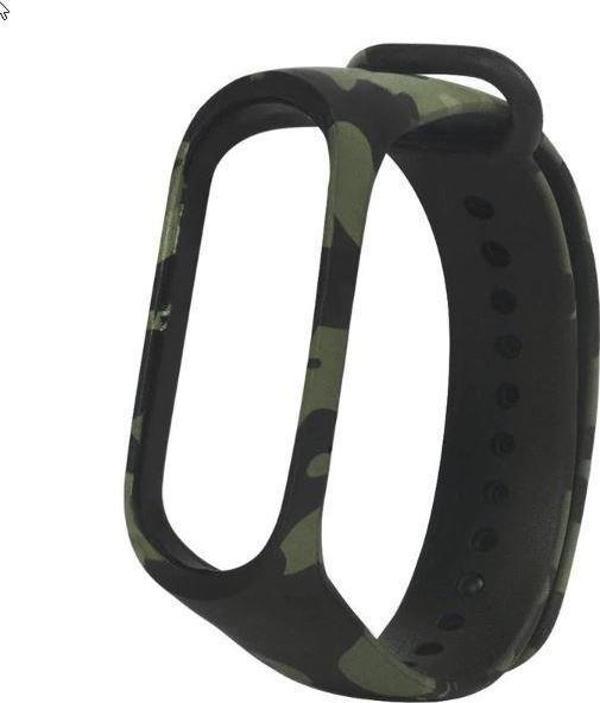 Xiaomi Mi Band 3 ve 4 Akıllı Bileklik Uyumlu Kordon Kamuflaj Desen - Image 1