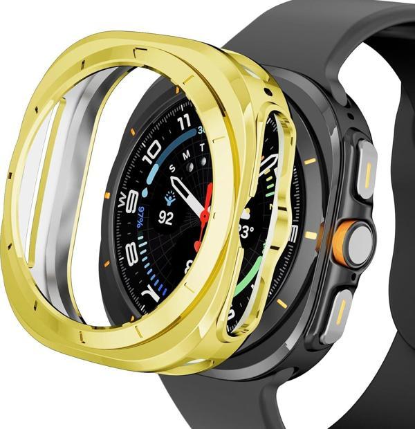 Samsung Galaxy Watch 7 Ultra 47mm Uyumlu Kasa Koruyucu 360 Tam Koruma Kılıf Kapak - Image 1