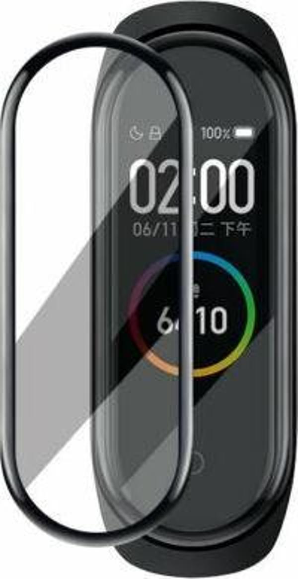 Xiaomi Mi Band 5 5D Tam Kaplayan Kırılmaz Nano Ekran Koruyucu - Image 1