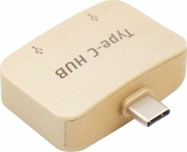 Type-C Usb 3.1 Çoklayıcı Hub 2 USB 3.0 2 Port Usb Hub - Image 1