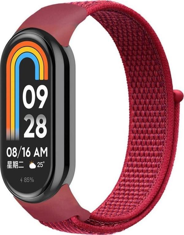 Xiaomi Mi Band 8 Mi Band 9 Uyumlu Woven Sport Loop Örgü Kordon Kayış - Image 1